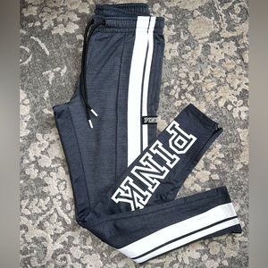 PINK, Victoria’s Secret,Ultimate Track Pants Dark Gray size small